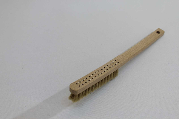 Gewindebürste 2 x 28 cm Rosshaar